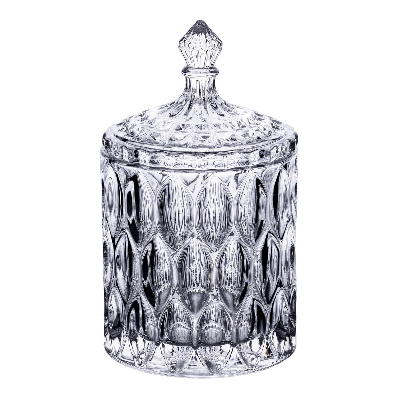 Емкость для хранения стеклянная с крышкой d 75 см (HP-4-102)