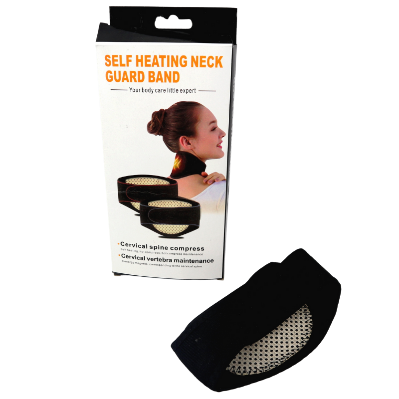 Бандаж шийний з магнітами Self Heating Neck Guard Ban турмаліновий (4123622) - фото 3 Бандаж шийний з магнітами Self Heating Neck Guard Ban турмаліновий (4123622) - фото 3