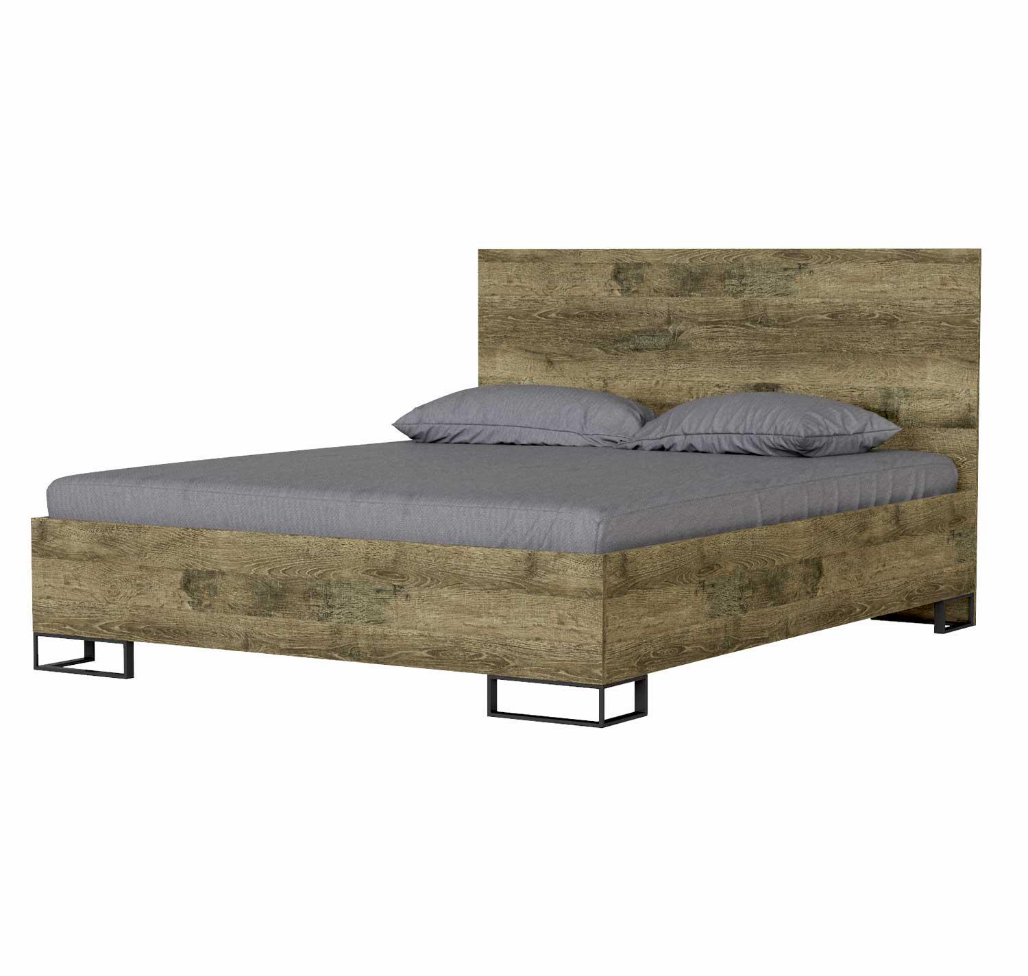 Ліжко Ascet 1,6 м 1670x1000x2060 мм Дуб фрегат (GA102070345)