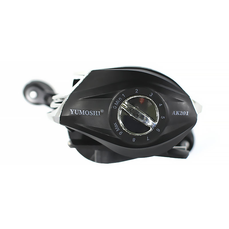 Катушка мультипликаторная рыболовная Yumoshi AK 200 Right Black/Silver - фото 3 Катушка мультипликаторная рыболовная Yumoshi AK 200 Right Black/Silver - фото 3