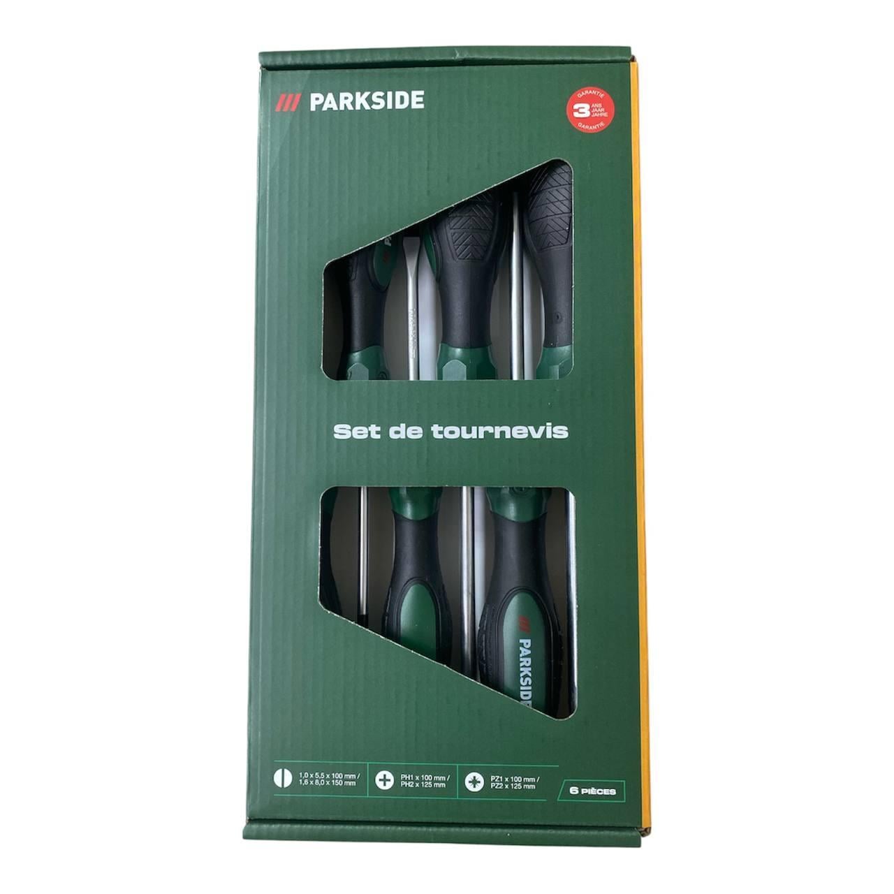 Набор отверток PARKSIDE 6 пр. (3154558411) Набор отверток PARKSIDE 6 пр. (3154558411)