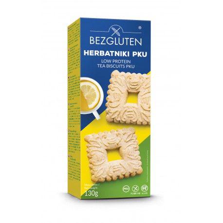 Печенье к чаю без глютена PKU Bezgluten низкобелковое 130 г