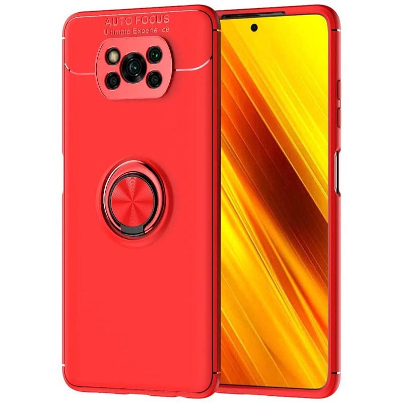 TPU чохол Deen ColorRing під магнітний тримач (opp) для Xiaomi Poco X3 NFC / Poco X3 Pro