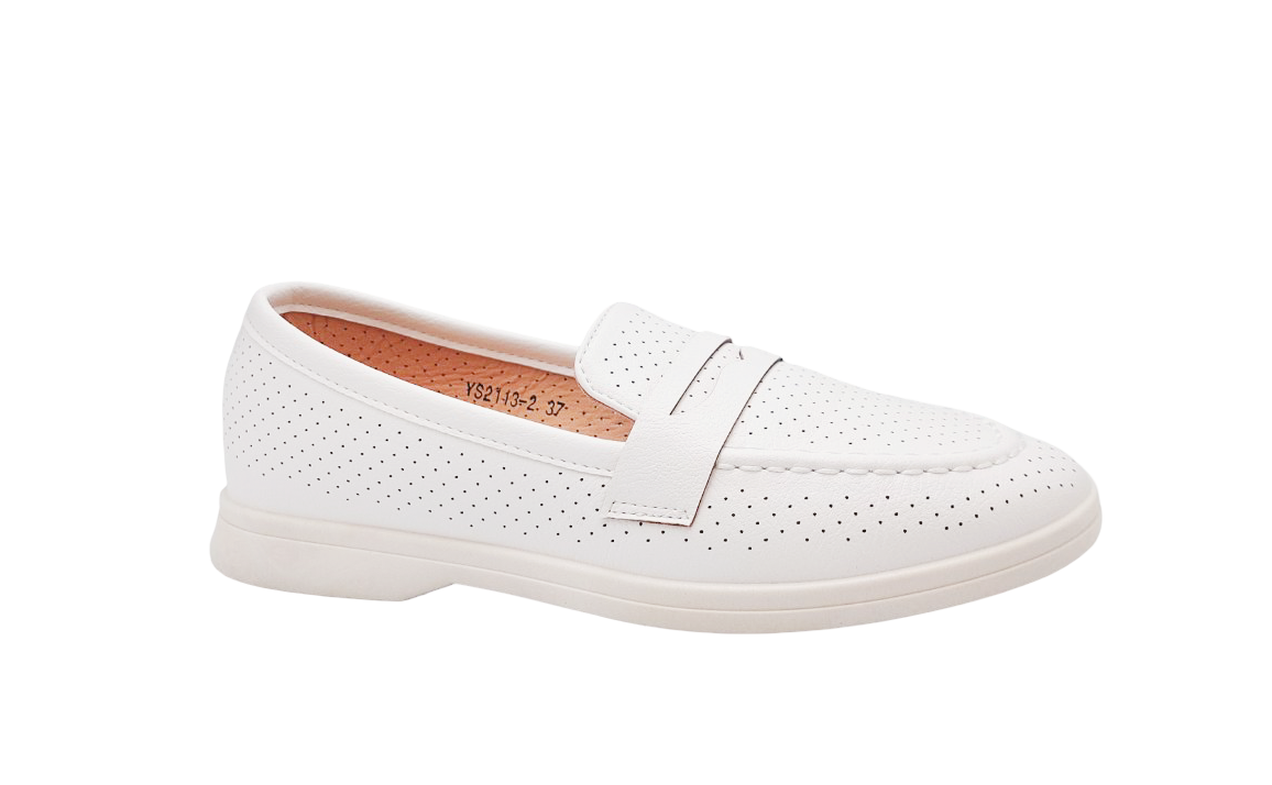 Лофери жіночі Swin Shoes YS2113-2 р. 39 Білий - фото 8 Лофери жіночі Swin Shoes YS2113-2 р. 39 Білий - фото 8