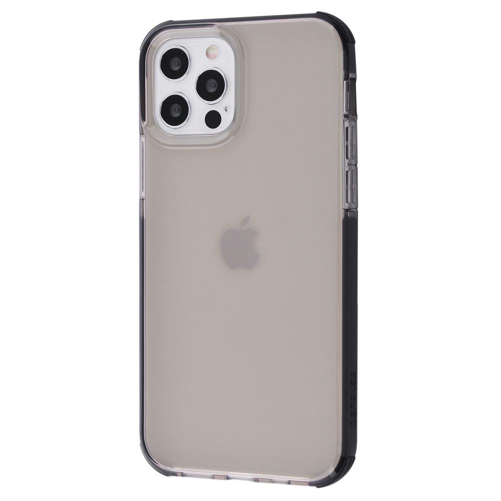 Чехол Defense Clear Series TPU для iPhone 12/12 Pro Black
