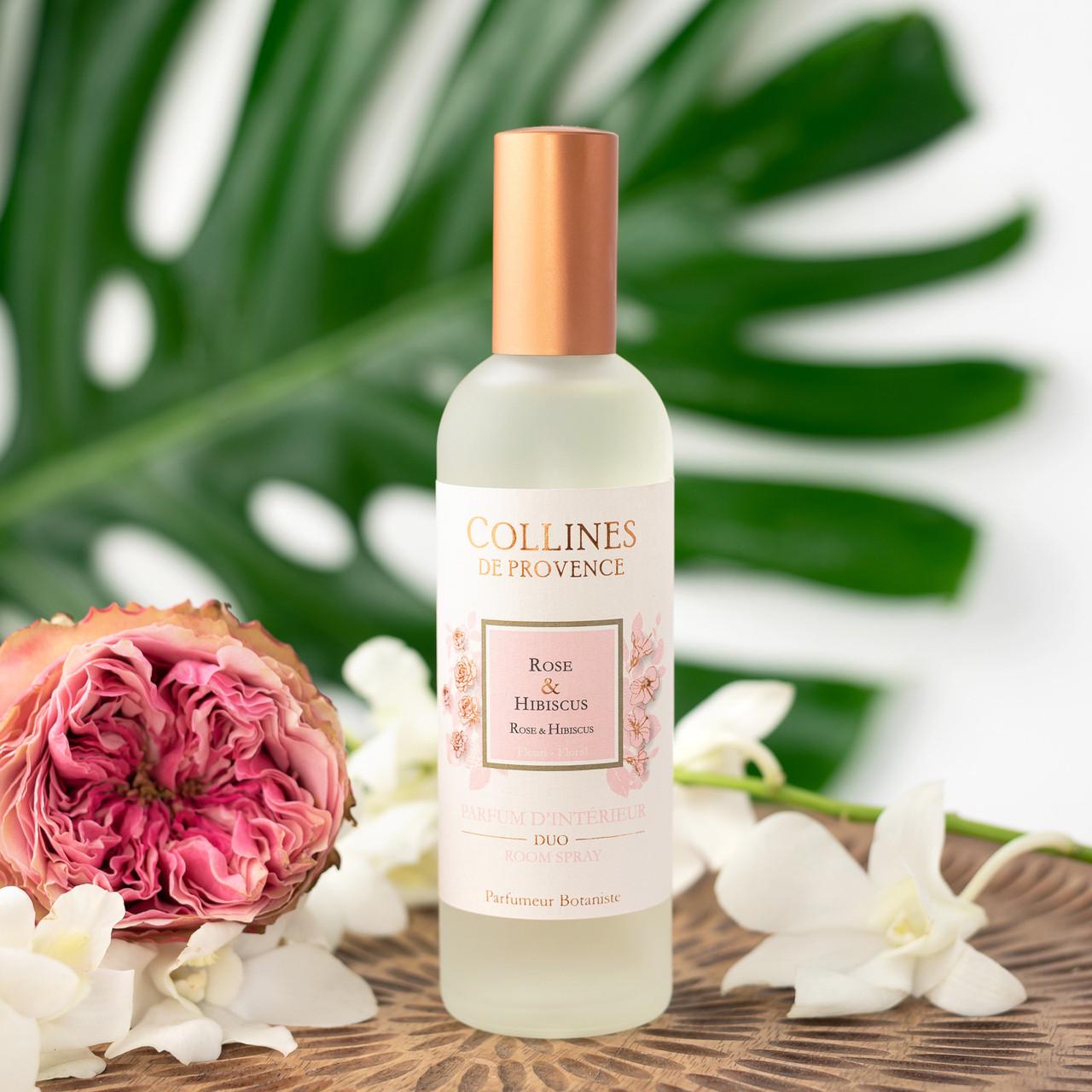 Парфуми для дому Collines de Provence Rose & Hibiscus спрей 100 мл (CNT00010880)