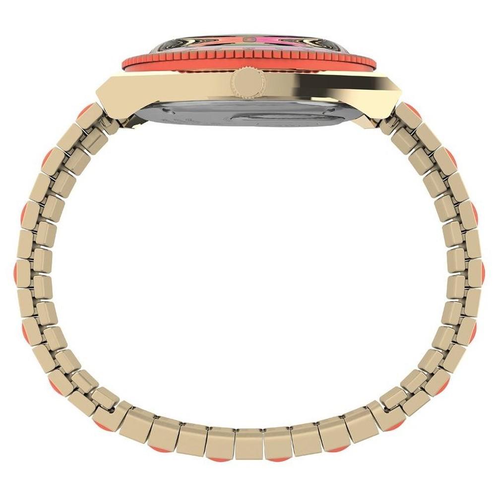 Наручний годинник жіночий Timex Q Series Malibu кварцевий Multicolored (Tx2u81600) - фото 2 Наручний годинник жіночий Timex Q Series Malibu кварцевий Multicolored (Tx2u81600) - фото 2