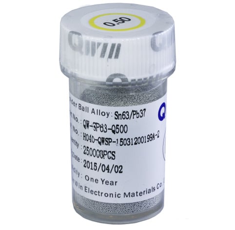 Шарики для припоя BGA PMTC 0,5мм 250000 шт. (10-9-45674)