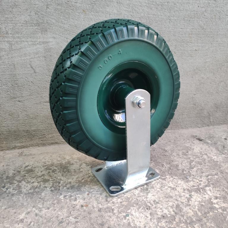 Колесо пена 3,00-4 неповоротное Зеленый (2740123433)