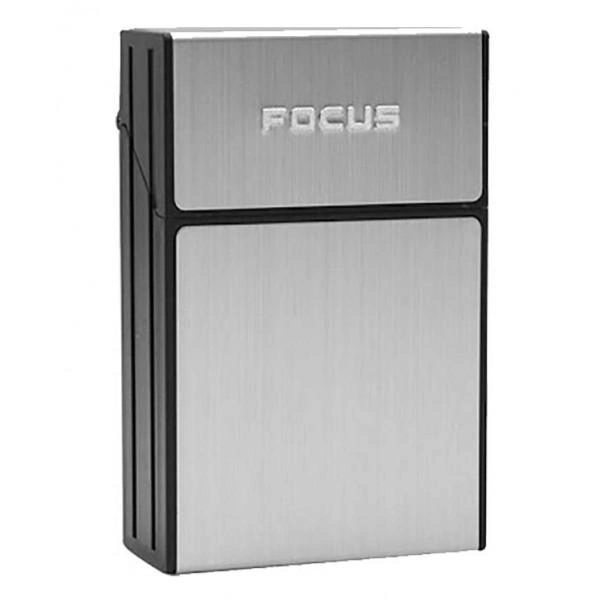 Портсигар для самокруток Focus JD-YH035D до 20 сигарет Grey (48567)