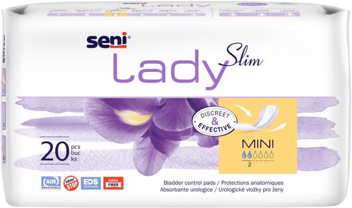 Урологічні прокладки Seni Ledi Mini Slim 20 шт. 2 крап.