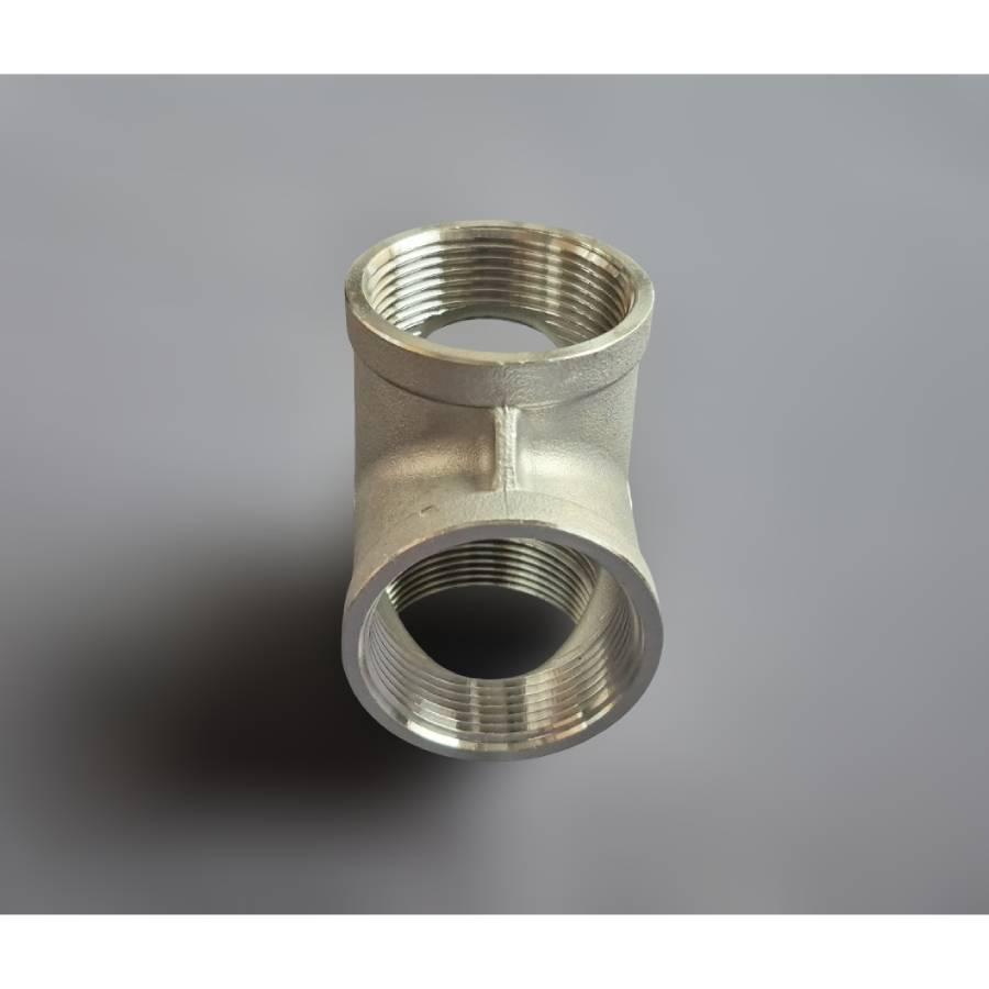 Крестовина муфтовая Ду40 нержавеющая сталь AISI304 ВР BSPP Class 150 90° 1-1/2" (29203333) - фото 12 Крестовина муфтовая Ду40 нержавеющая сталь AISI304 ВР BSPP Class 150 90° 1-1/2" (29203333) - фото 12