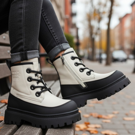 Ботинки Clibee 70B г. 33 Black/Beige (20957630)