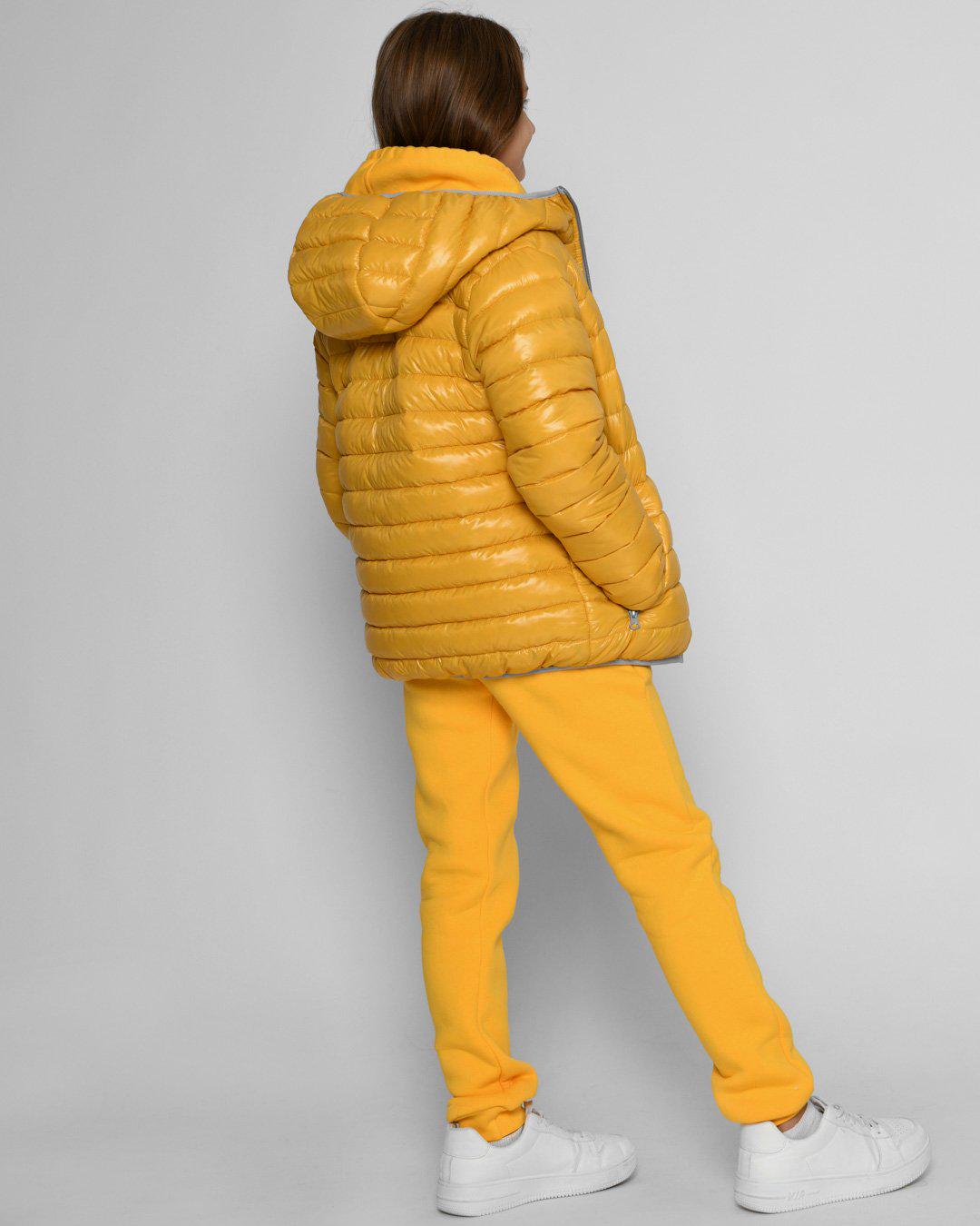 Куртка X-Woyz DT-8340-6 р. 40 Желтый (2000002435921) - фото 2 Куртка X-Woyz DT-8340-6 р. 40 Желтый (2000002435921) - фото 2