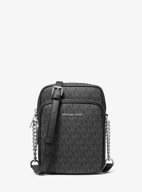 Сумка Michael Kors Jet Set Travel Medium Logo Crossbody Bag Black (34789764)