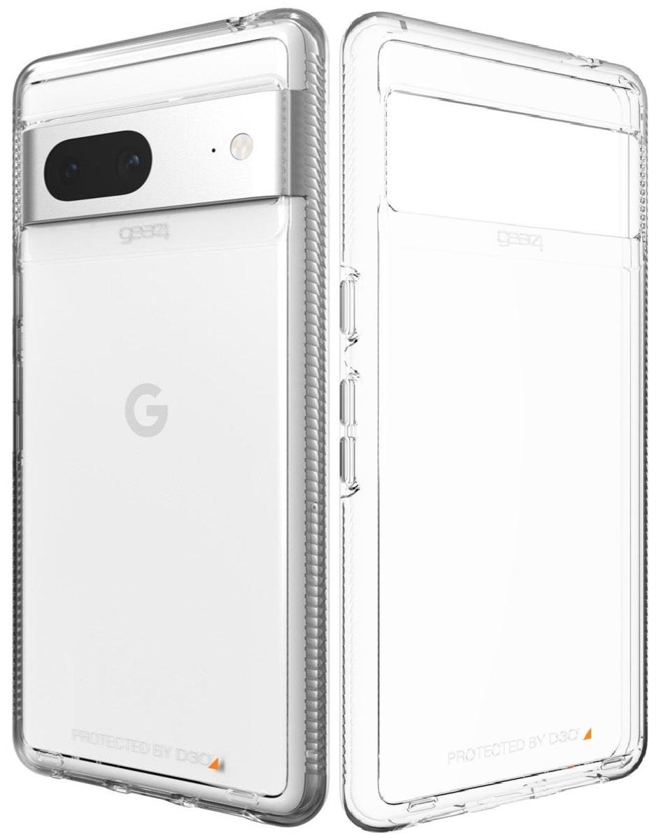 Протиударний прозорий чохол GEAR4 Crystal Palace з антимікробним покриттям для Google Pixel 7 (6.3")