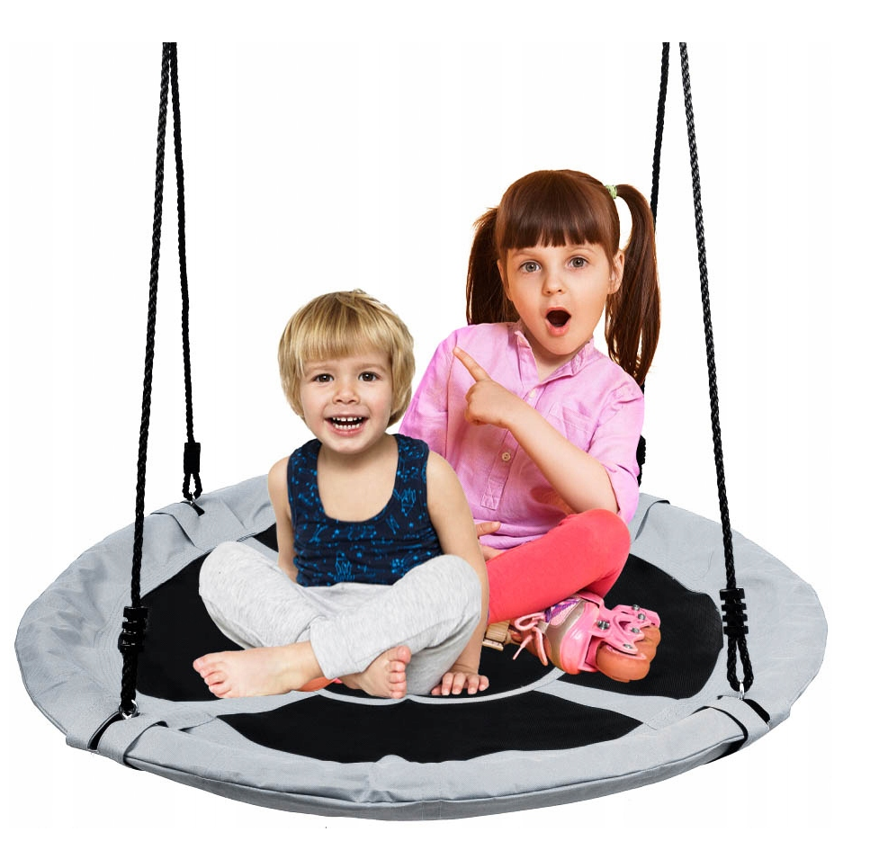 Качеля для детей Гнездо аиста Серый (3377) - фото 3 Качеля для детей Гнездо аиста Серый (3377) - фото 3