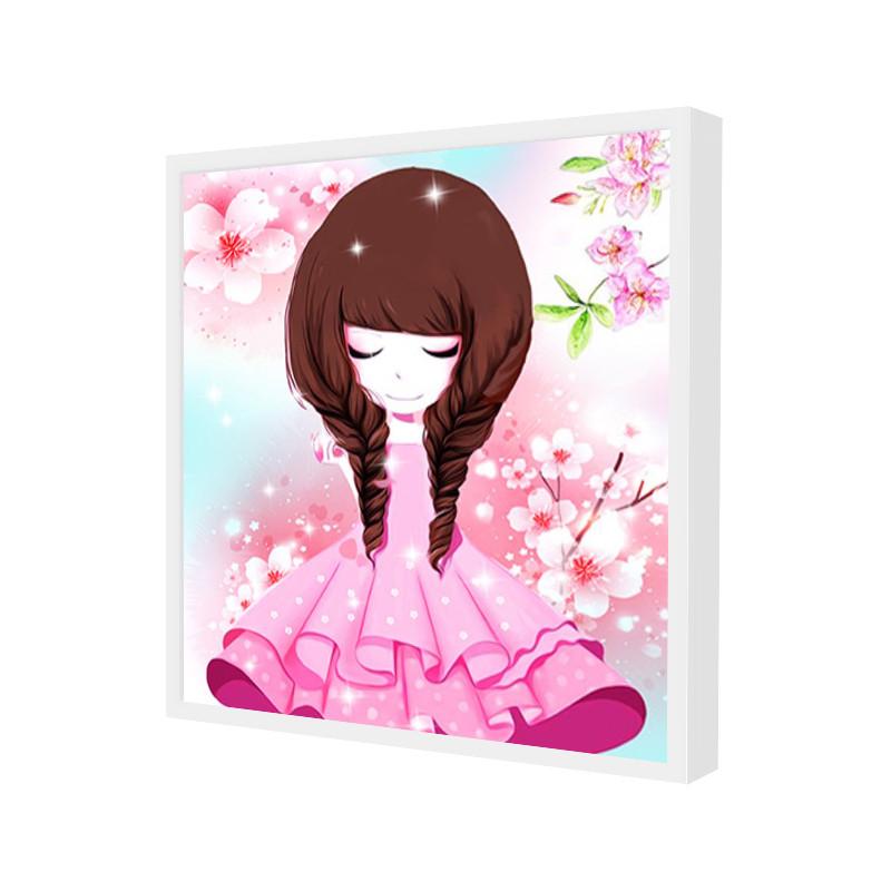 Алмазная мозаика Lesko DIY 1014 Маленькая волшебница