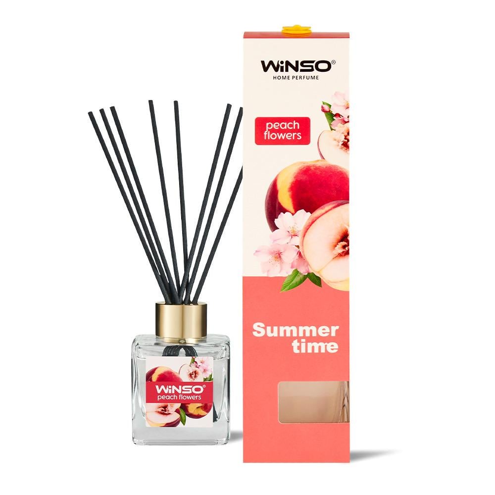 Ароматизатор для дому Winso Summer Time Peach Flowers 100 мл (НФ-00008025)