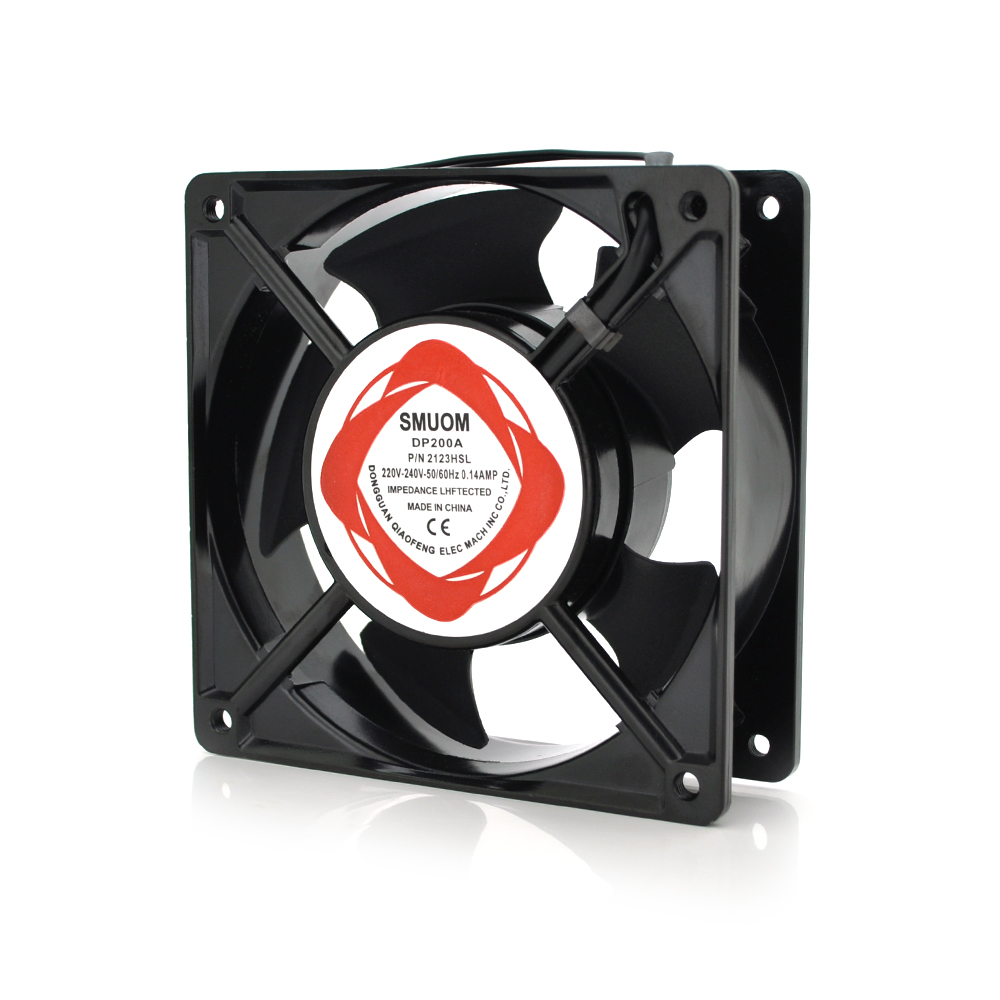 Кулер для серверных блоков питания DC sleeve fan под пайку 220V 2600 об/мин 120x120x38 мм (YUT_V5202)