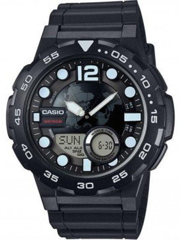 Наручний годинник чоловічий Casio AEQ-100W-1AVEF (215721)