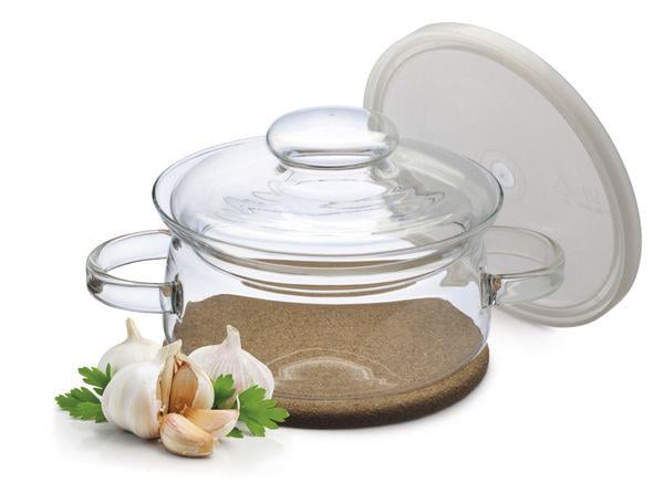 Kаструля Simax Nyko 1,5 л скло з кришкою (s6063) - фото 3 Kаструля Simax Nyko 1,5 л скло з кришкою (s6063) - фото 3