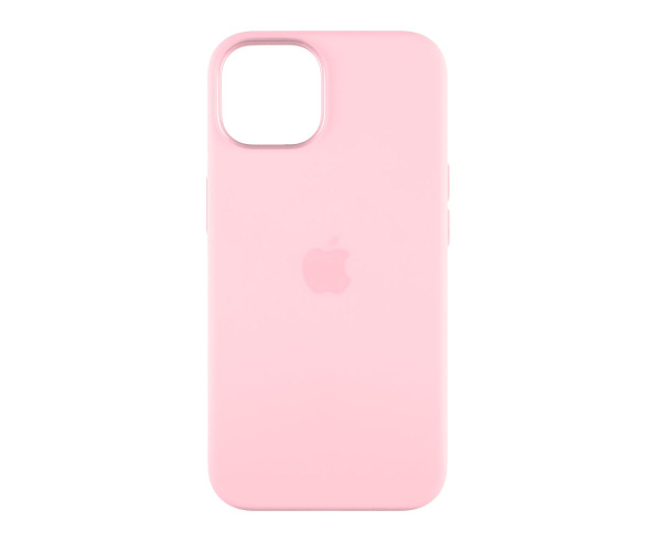 Чехол-накладка Silicone+MagSafe для Apple iPhone 14 Pro Max 03.Chalk Pink