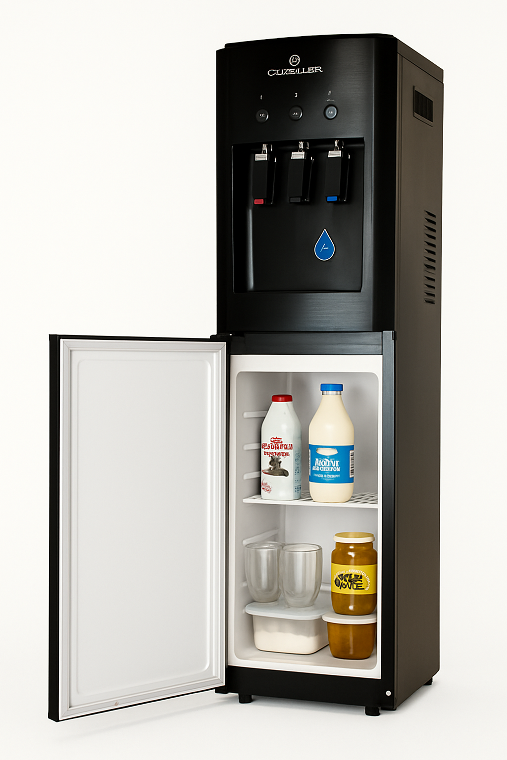 Кулер для воды компрессорный CLOVER LB-LWB1.5-5X22R с холодильником