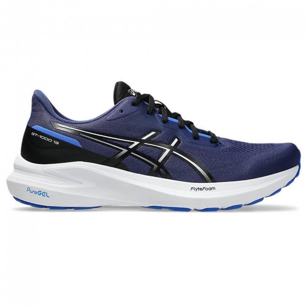 Кроссовки мужские беговые Asics GT-1000 13 1011B858-402 р. 41,5 Синий Кроссовки мужские беговые Asics GT-1000 13 1011B858-402 р. 41,5 Синий