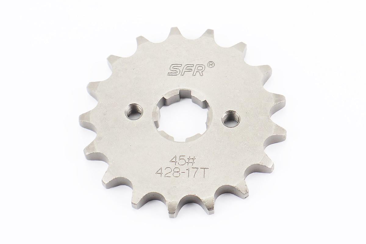 Зірка передня до мотоцикла Viper-Zongshen V200-F2 V250-F2 з двигунами CG CB під ланцюг 428H 17T