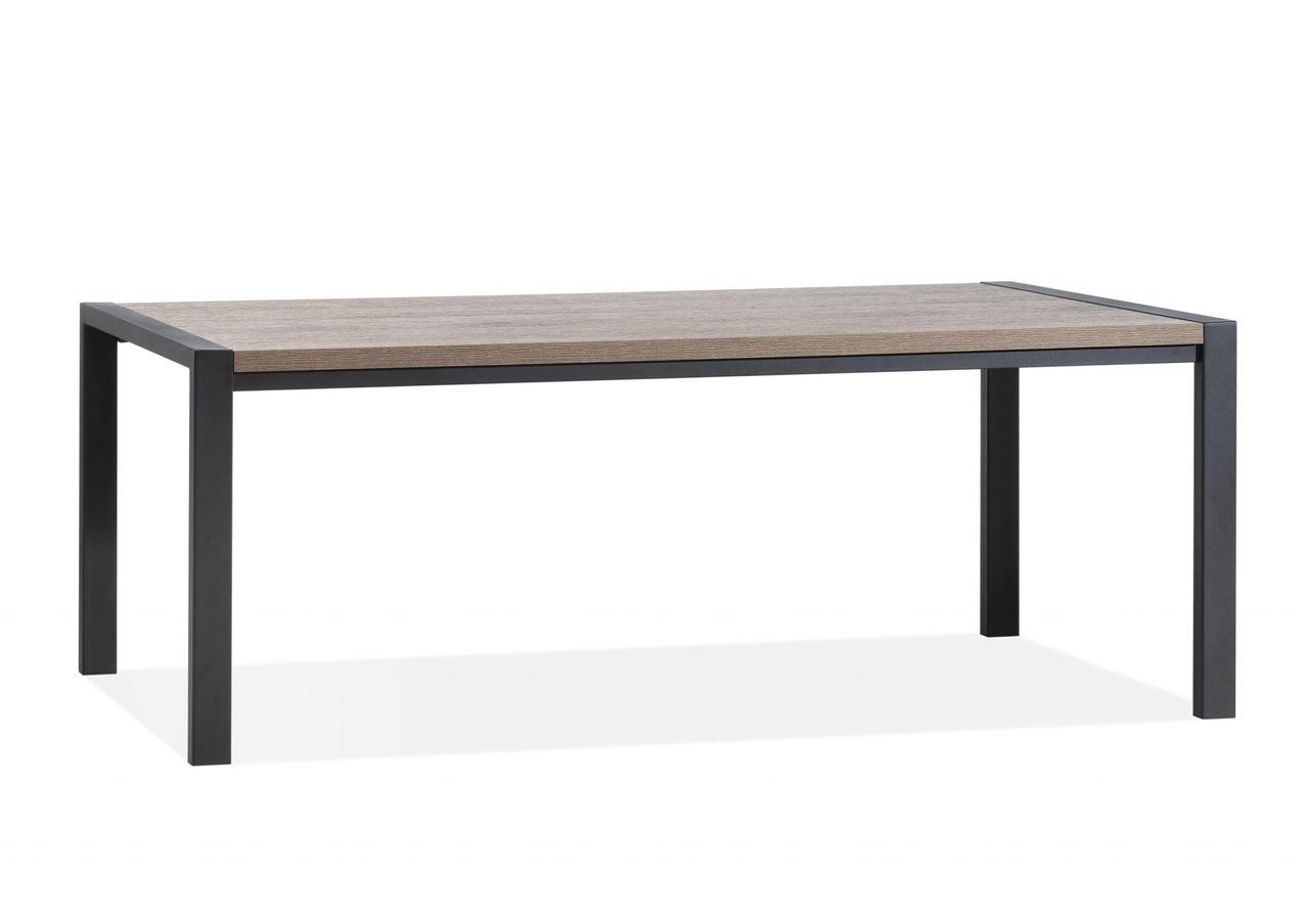 Обеденный стол Loft NS-1250 780x1800x700 мм Черный (6156d56c3edc877ba85896fc)