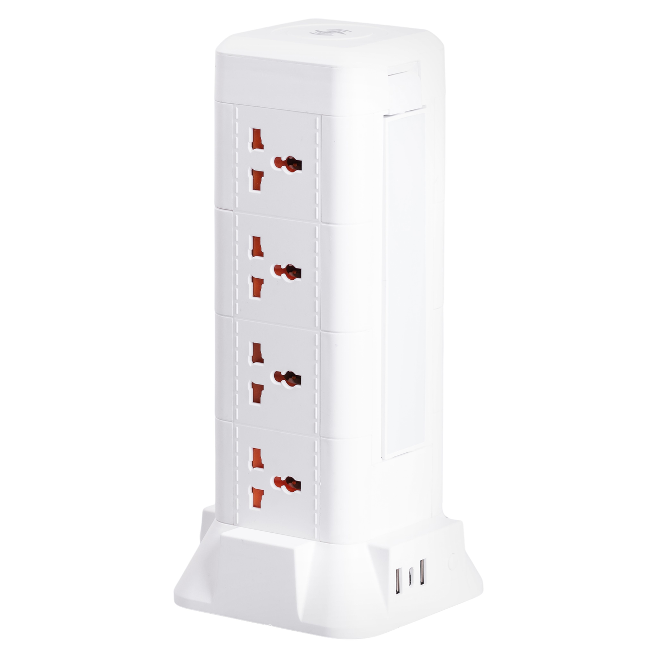 Фильтр сетевой 2,8 м с лампой на 12 универсальных розеток с 2 USB 1 Type-C - фото 7