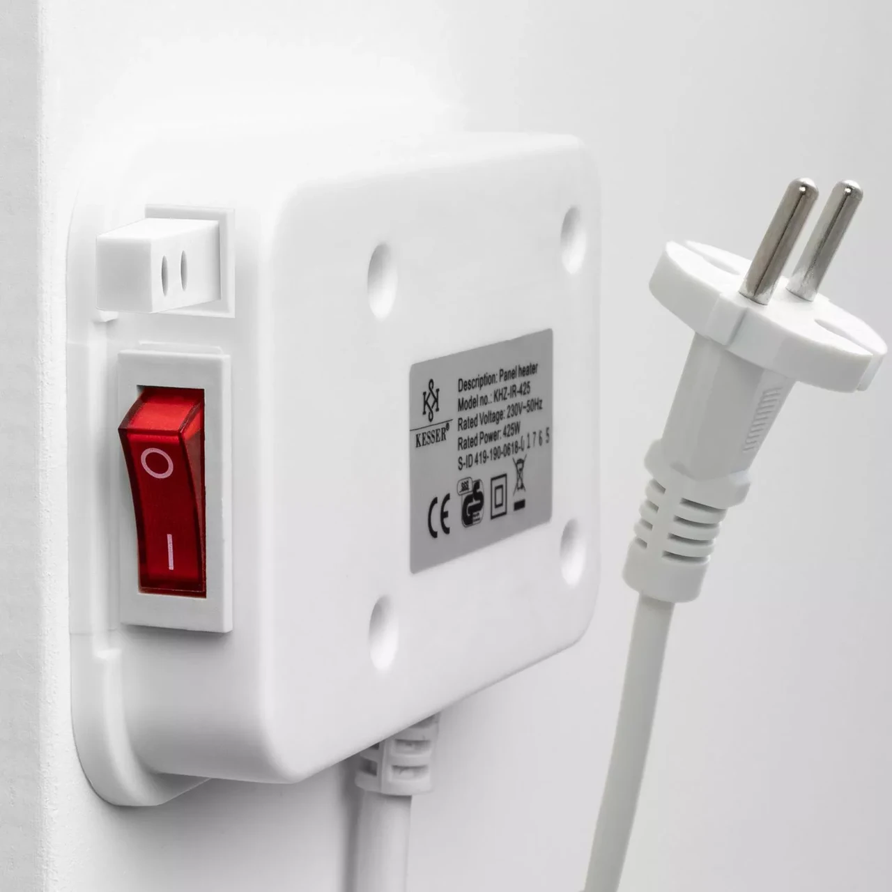 Инфракрасный обогреватель настенный KESSER 550 Вт - фото 6 Инфракрасный обогреватель настенный KESSER 550 Вт - фото 6