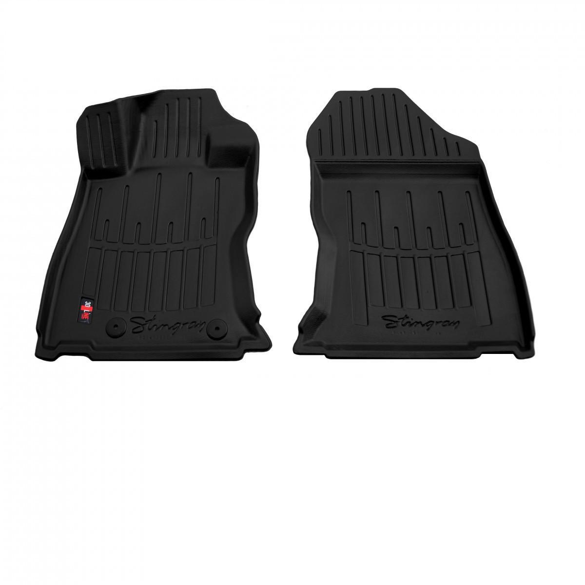 Коврики резиновые Stingray для Subaru Forester SK 2018- с бортом ТЕП 2 шт. (5029022)