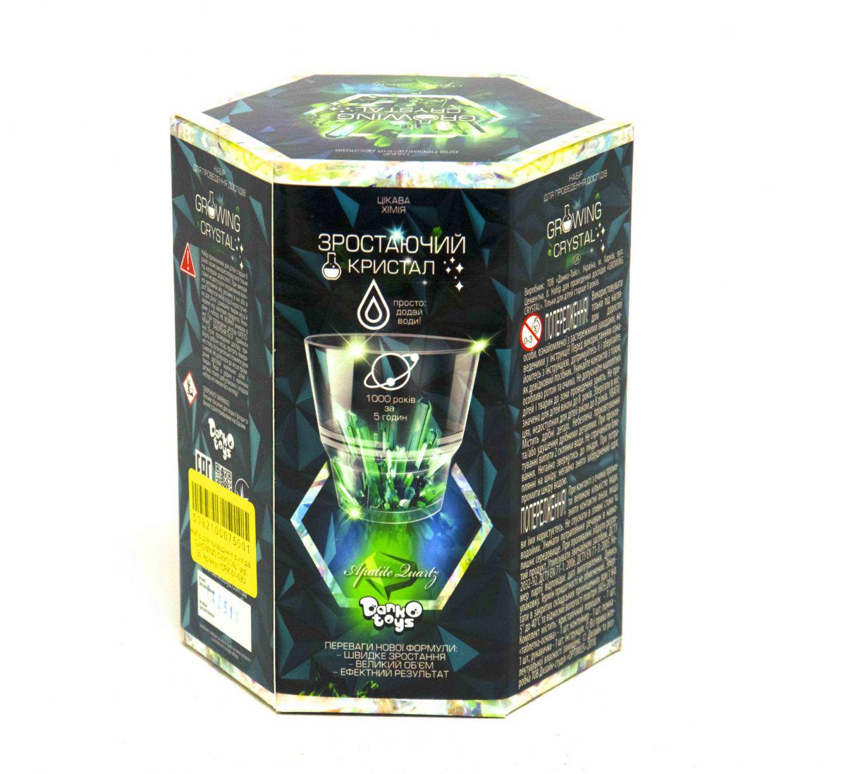 Набор для проведения опытов Growing Crystal (50821)