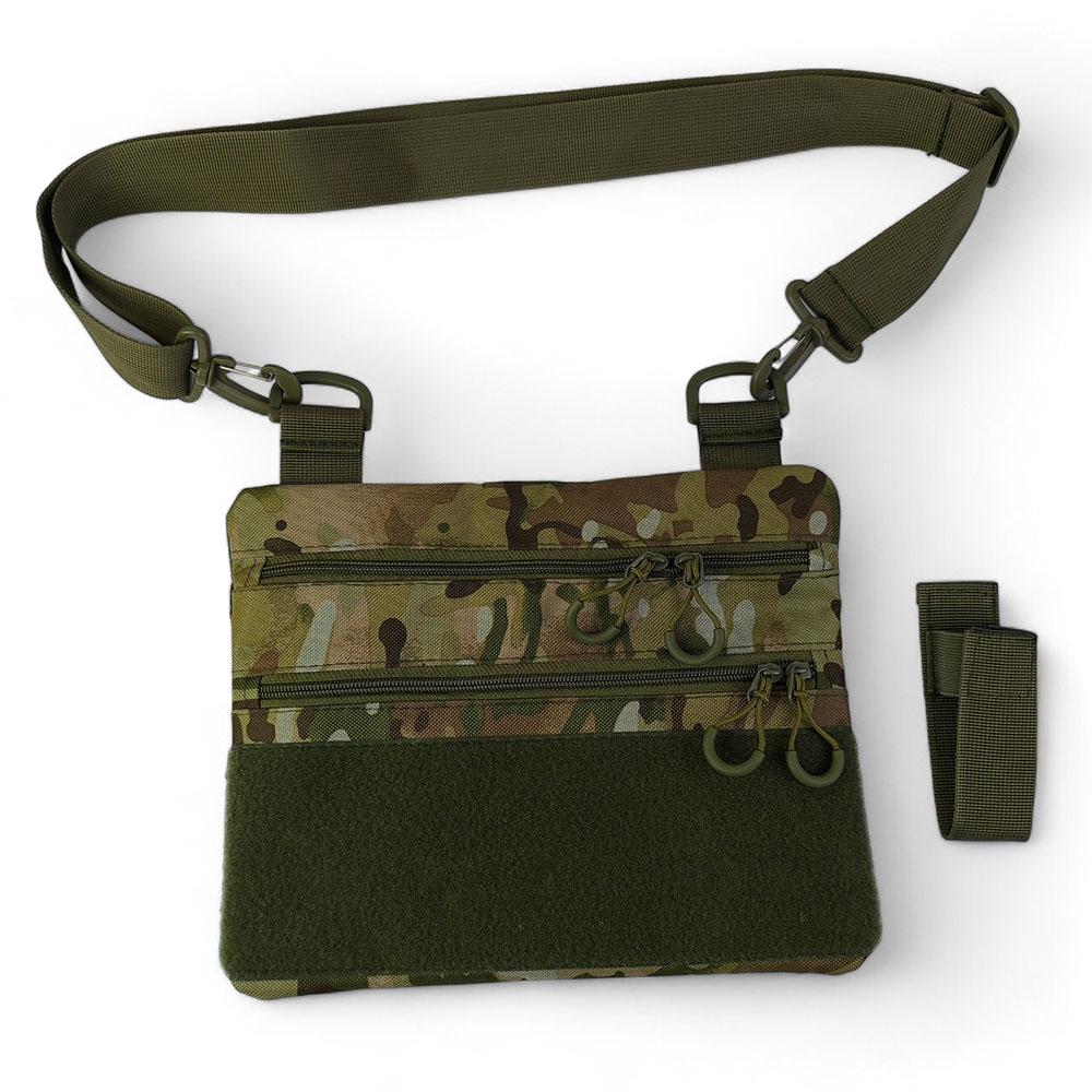 Сумка мужская нагрудная военная (521254) - фото 10 Сумка мужская нагрудная военная (521254) - фото 10