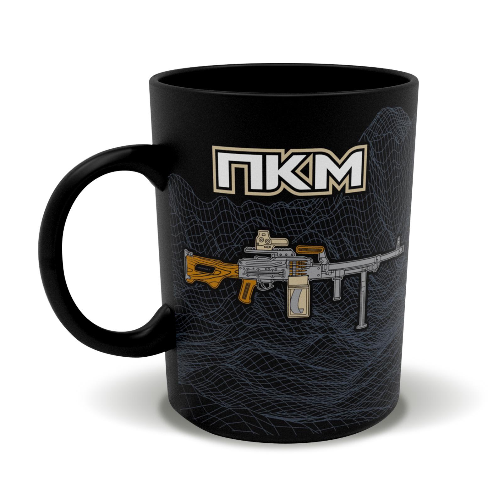 Чашка керамічна MILITARY BLACK COFFEE COMPANY ПKM 400 мл