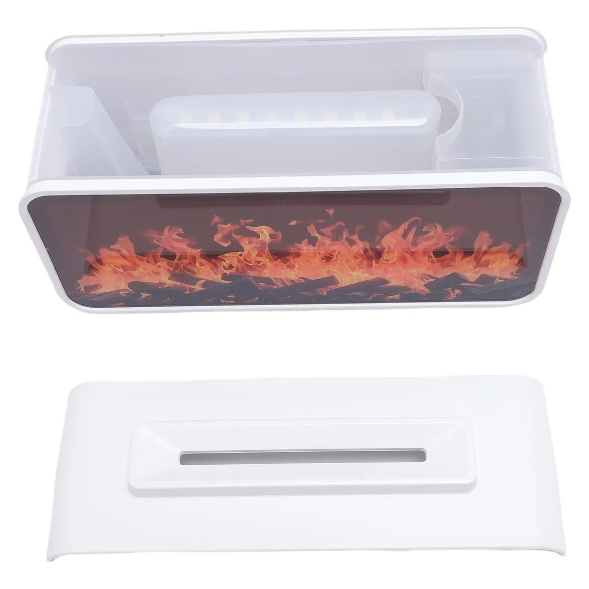 Зволожувач повітря "Камін" AromaEveral 4в1 Білий (2740) - фото 6 Зволожувач повітря "Камін" AromaEveral 4в1 Білий (2740) - фото 6