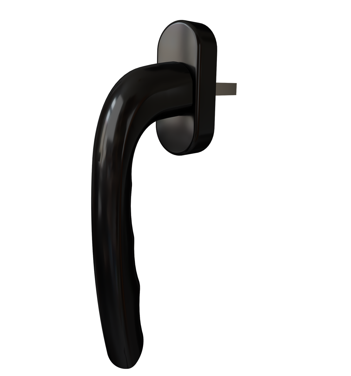 Ручка оконная ASTEX Titan WH 005 Черный (WH005 RAL9005)