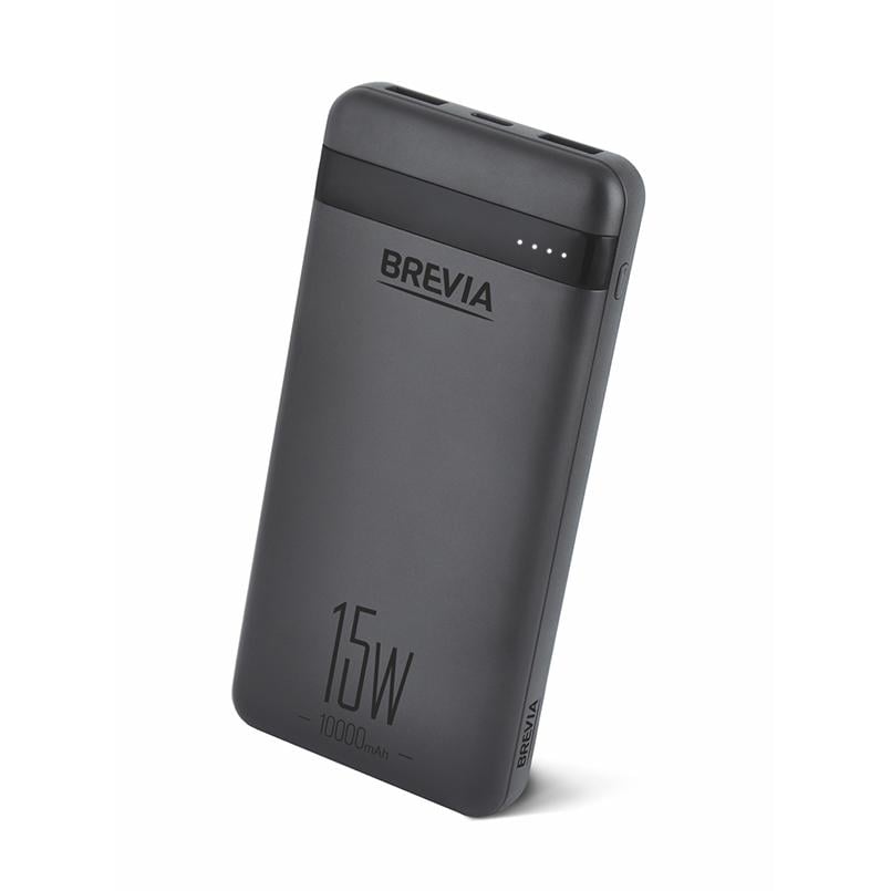 Повербанк Brevia 10000 mAh 15W Li-Pol (45115)