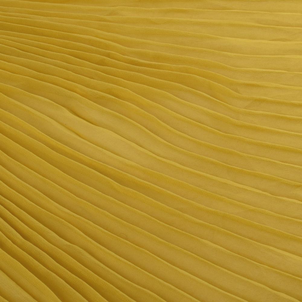 Ткань креп гофре в натянутом виде ширина 140 см Желтый (11416.011) - фото 1 Ткань креп гофре в натянутом виде ширина 140 см Желтый (11416.011) - фото 1