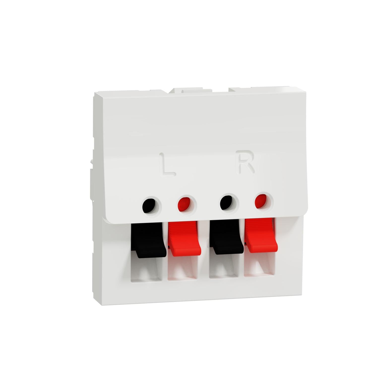 Аудиорозетка Schneider Electric Unica New 2 модуля Белый (NU348618) Аудиорозетка Schneider Electric Unica New 2 модуля Белый (NU348618)