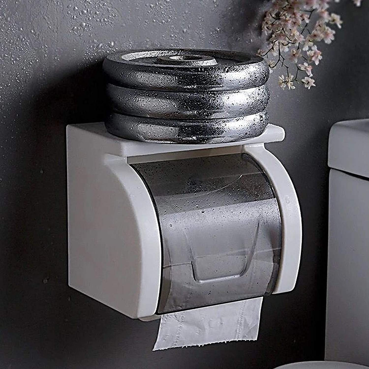 Подставка-органайзер для туалетной бумаги 15,5х16,5х13 см - фото 2 Подставка-органайзер для туалетной бумаги 15,5х16,5х13 см - фото 2