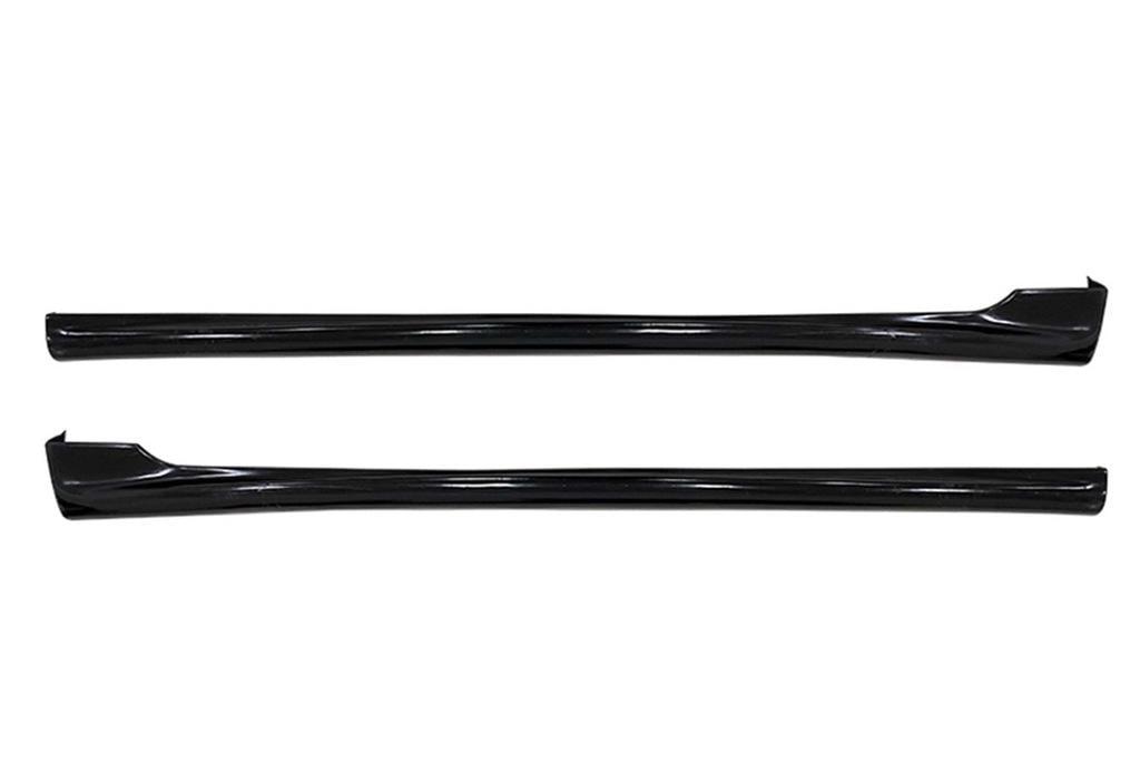 Пороги боковые DPT для Volkswagen Jetta 2011-2018 гг. abs-пластик Черный глянец (130767)