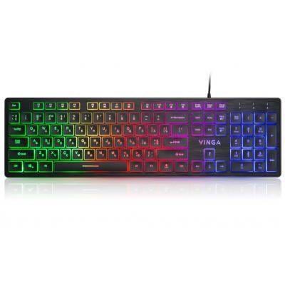 Клавиатура Vinga KB410 Black (944677)