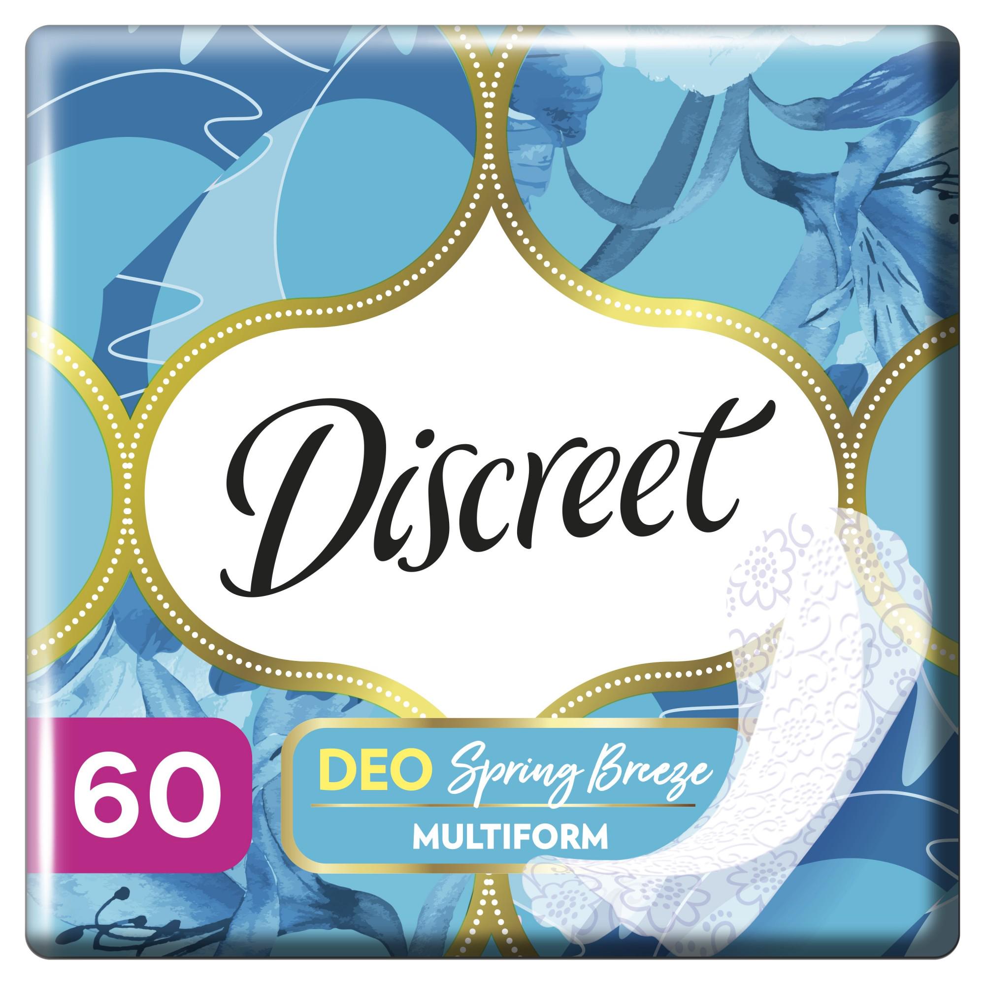 Прокладки щоденні Discreet Deo Весняний бриз 60 шт. (8001090170316)