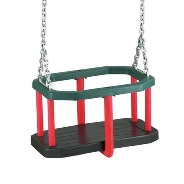 Качеля детские резиновые WCG Fort с защитой (W-178_trenNM)