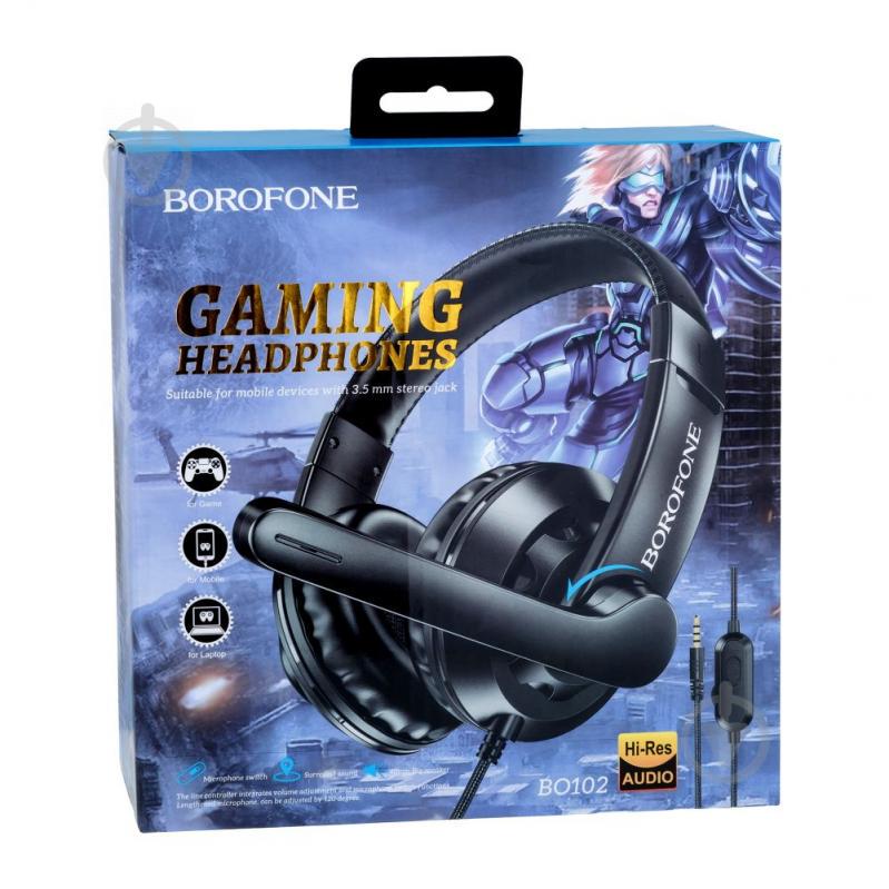 Наушники Borofone BO102 PC Amusement Черный - фото 2