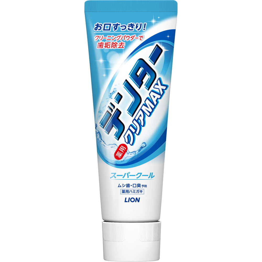 Зубная паста Lion Dental Clear MAX с микропудрой освежающая мята 140 г (186458)