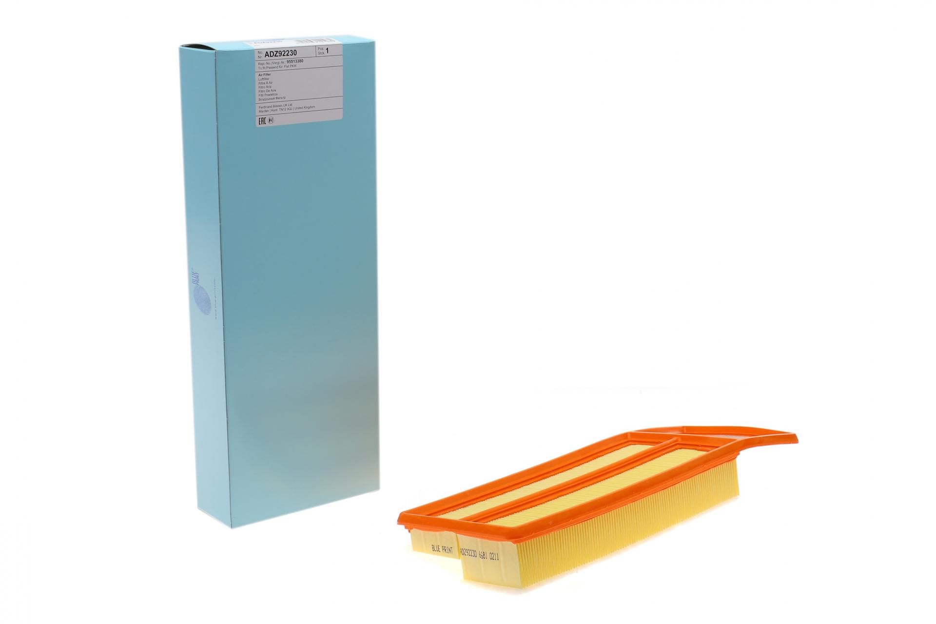 Фильтр воздушный BLUE PRINT для Fiat Doblo 1,3D Multijet 10- (ADZ92230)